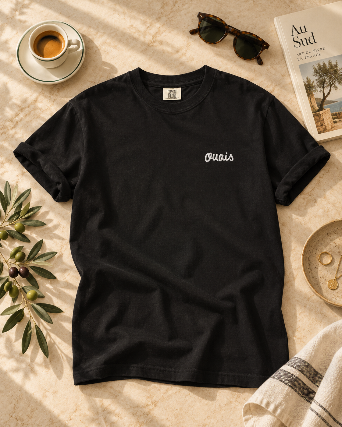 Ouais Tee — Charcoal