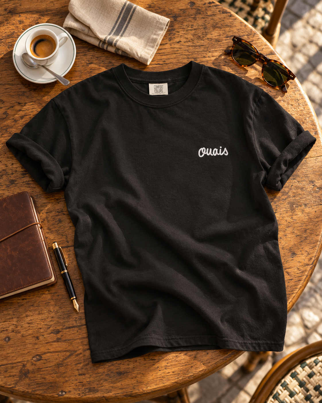 Ouais Tee — Charcoal