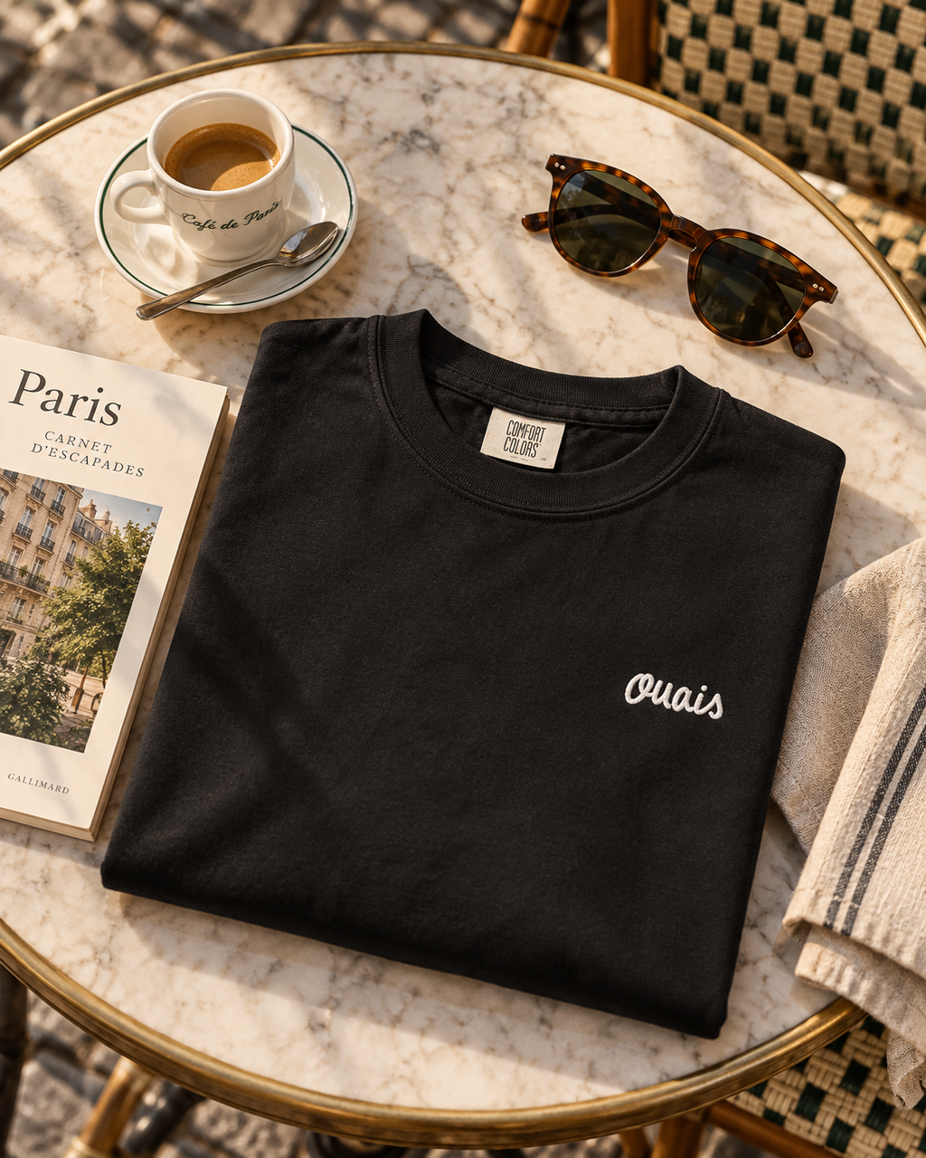Ouais Tee — Charcoal