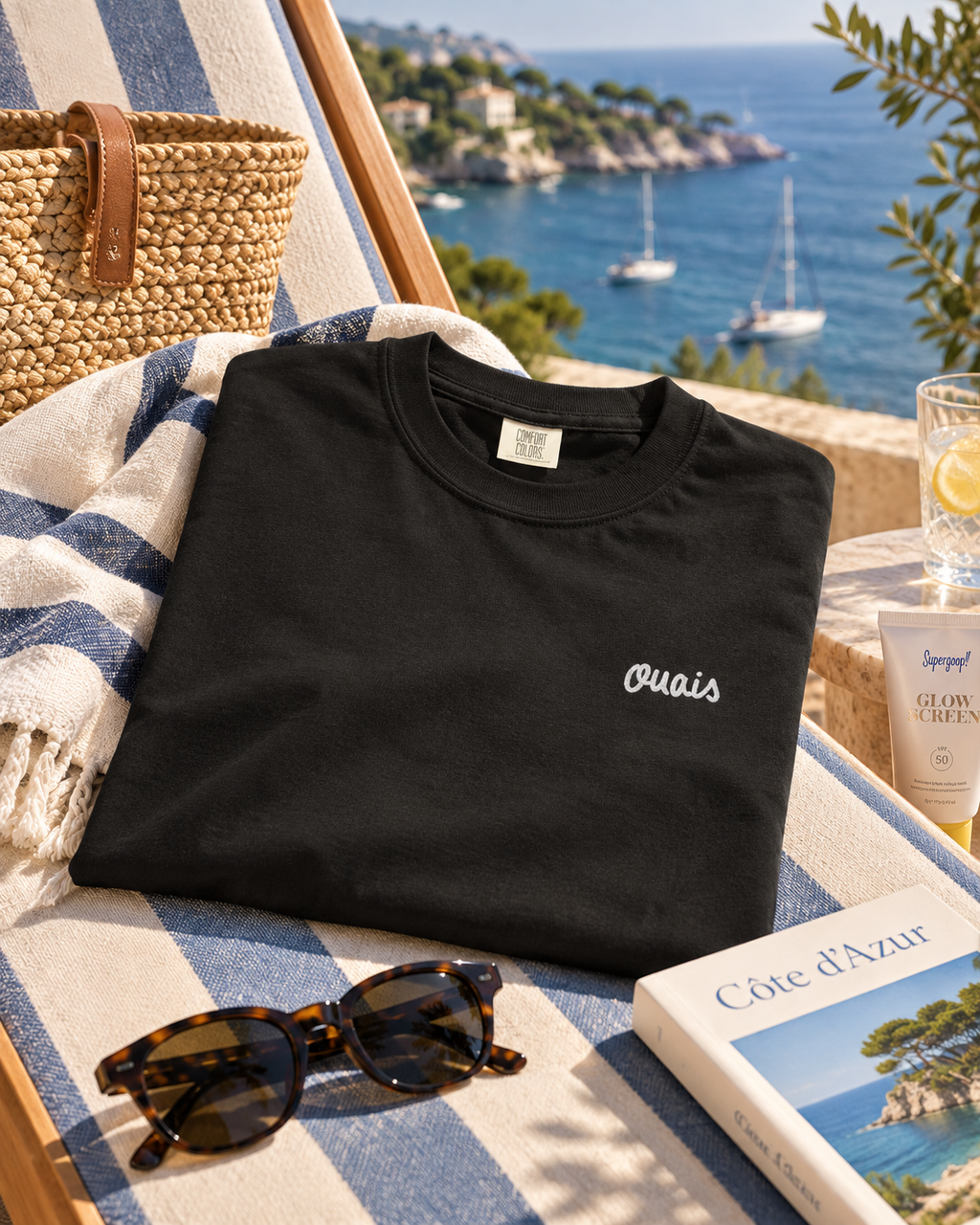 Ouais Tee — Charcoal